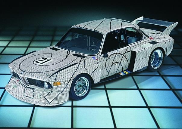 Frank Stella, Art Car, 1976 - BMW 3.0 CSL 